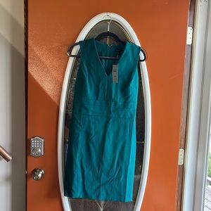 Ann Taylor 4P Teal Dress